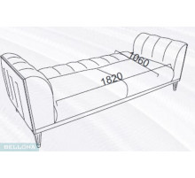 Трехместный диван-кровать Гравита (Gravita) GRAV-02 Беллона Трехместный диван-кровать Гравита (Gravita) GRAV-02 Беллона