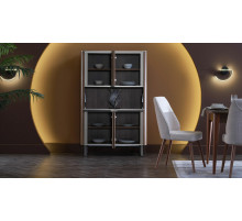 Витрина двухдверная Миранте (Mirante) MINT-13