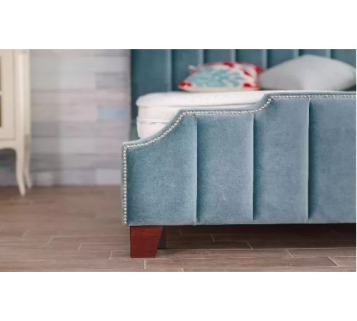 Двуспальная кровать Форсайт MUR-IK-FORS с мягкой спинкой