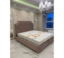 Односпальная кровать Лоренцо MUR-IK-LOREN с мягкой спинкой