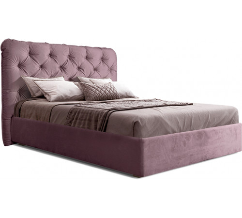 Двуспальная кровать с подъемным механизмом BOGEMIA (лаванда) Двуспальная кровать с подъемным механизмом BOGEMIA (лаванда)